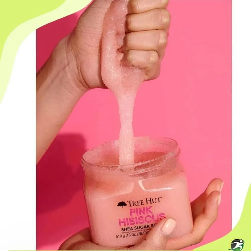 Tree Hut Shea Sugar Scrub Pink Hibiscus 🌺 18oz exfoliation